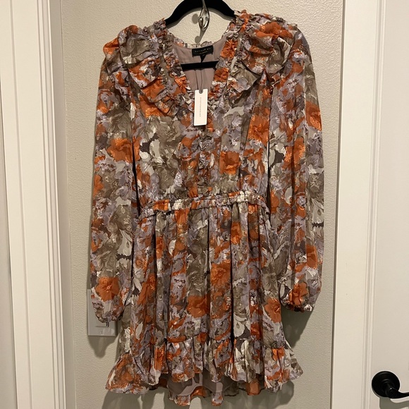 Anthropology-New and Very Romantic yet classy mini floral dress. - Picture 8 of 8